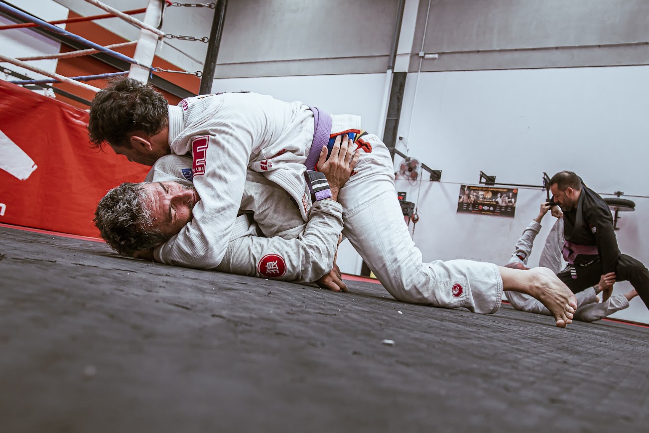 Clase de Jiu Jitsu para intermedios en JP Team